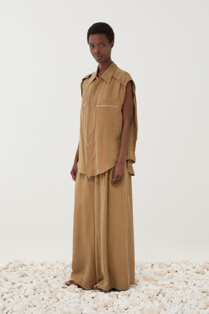 BLUSA CAMEL