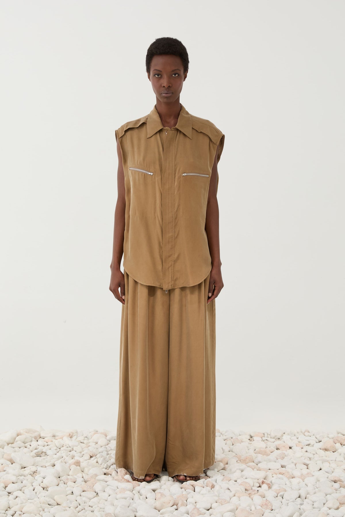 BLUSA CAMEL