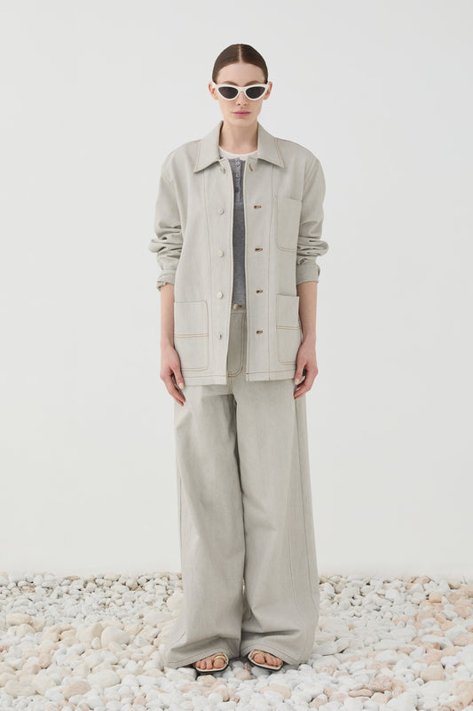 CHAQUETA GRIS