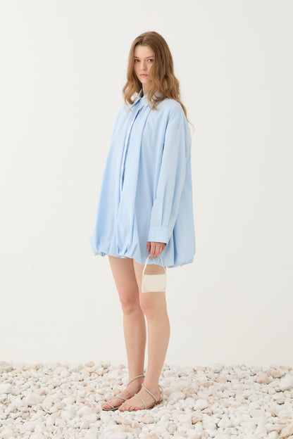 CHAQUETA CELESTE