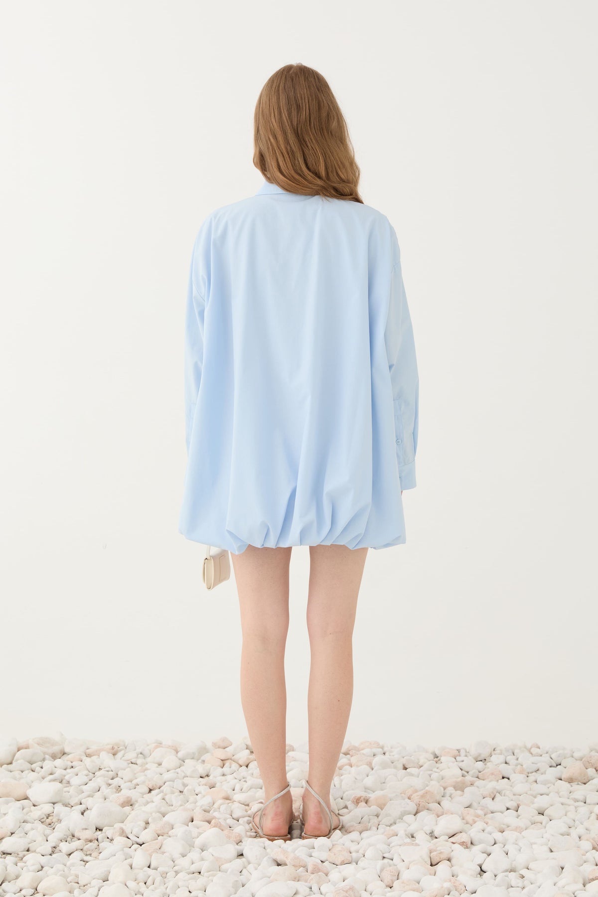 CHAQUETA CELESTE