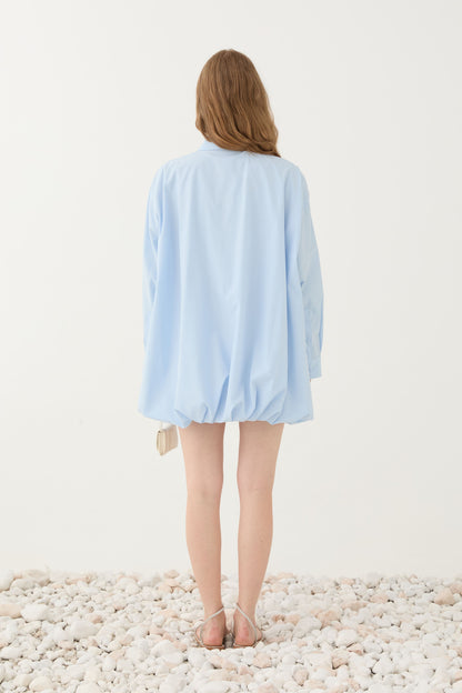 CHAQUETA CELESTE