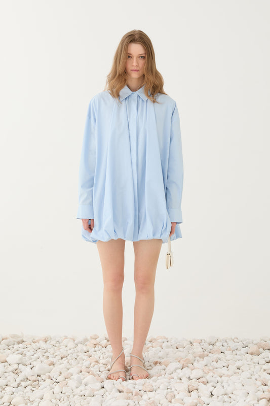CHAQUETA CELESTE