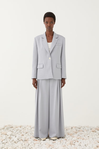 BLAZER CELESTE