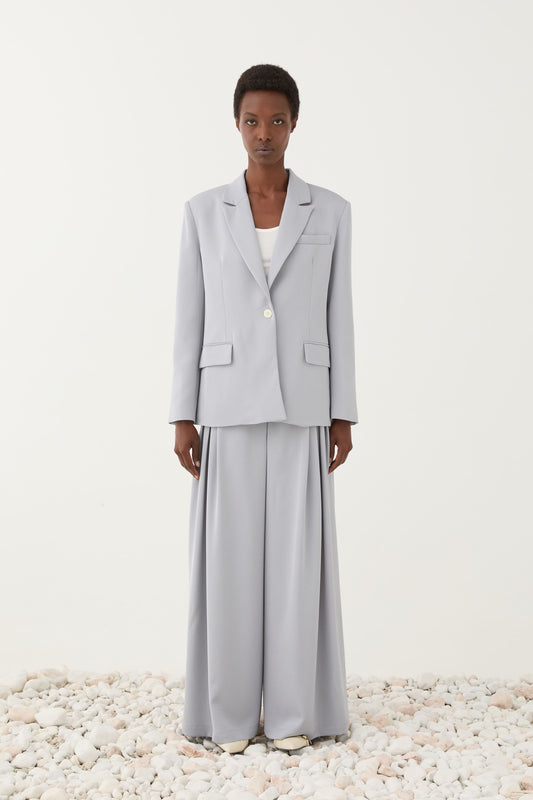 BLAZER CELESTE