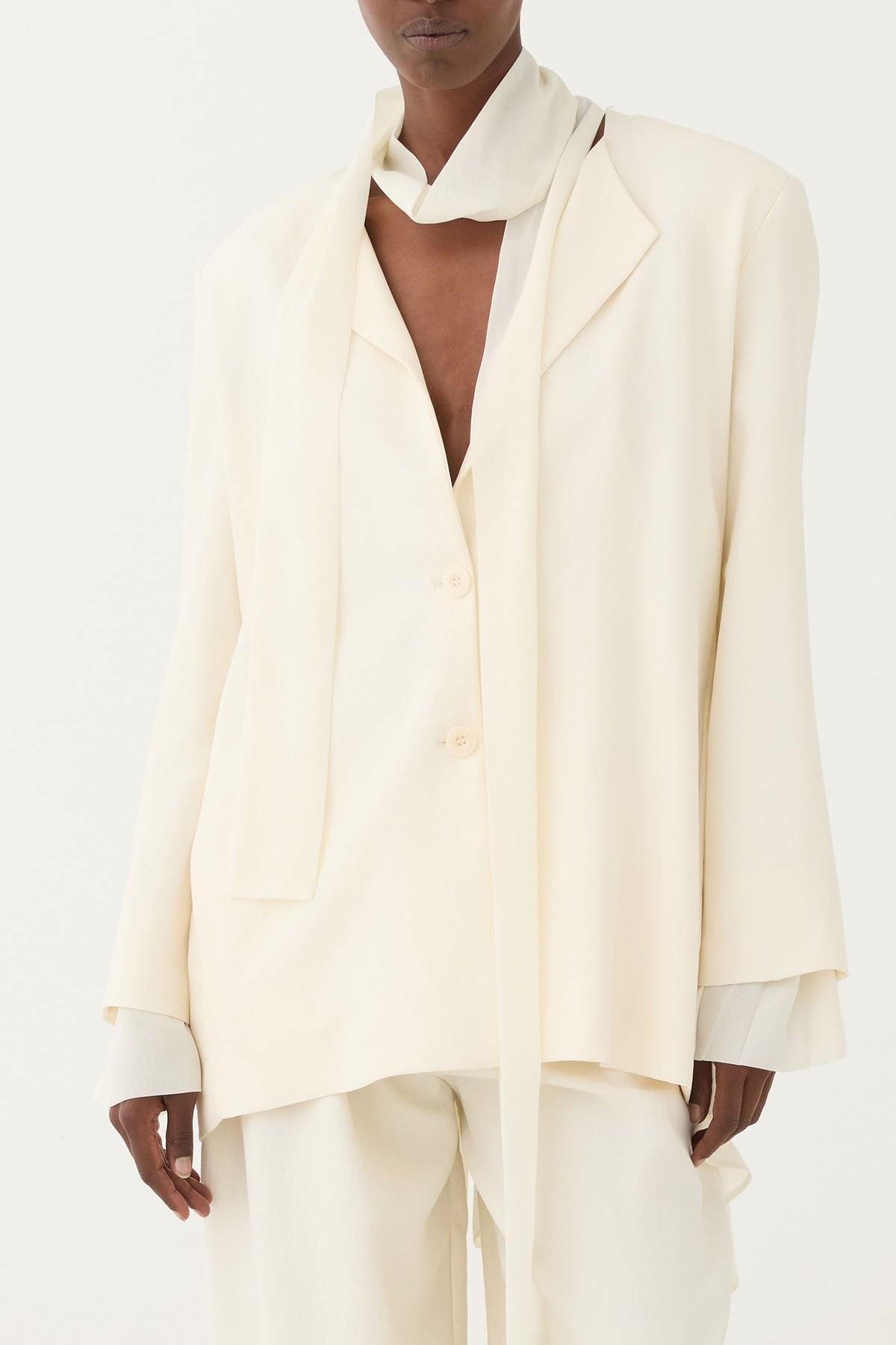 BLAZER BLANCO CREMA
