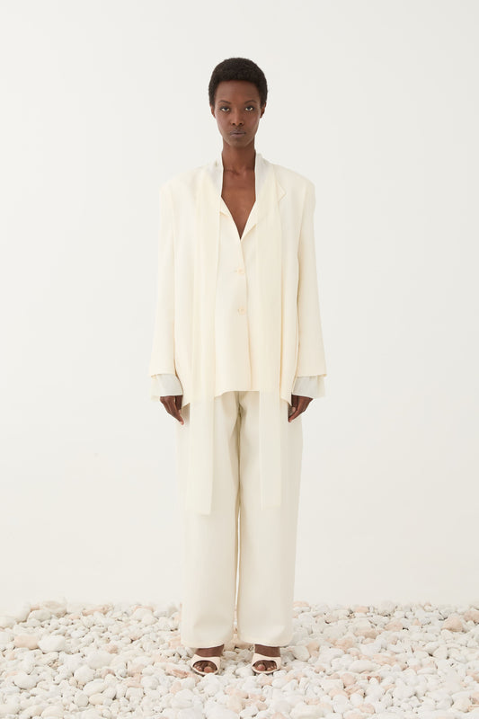 BLAZER BLANCO CREMA