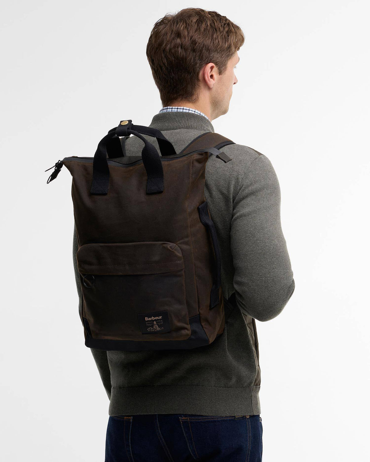BARBOUR FIELD WAXED BAKPACK