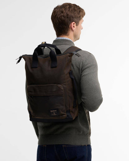 BARBOUR FIELD WAXED BAKPACK