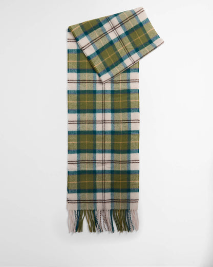 BARBOUR TARTAN LAMBSWOOL SCARF