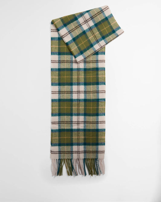 BARBOUR TARTAN LAMBSWOOL SCARF