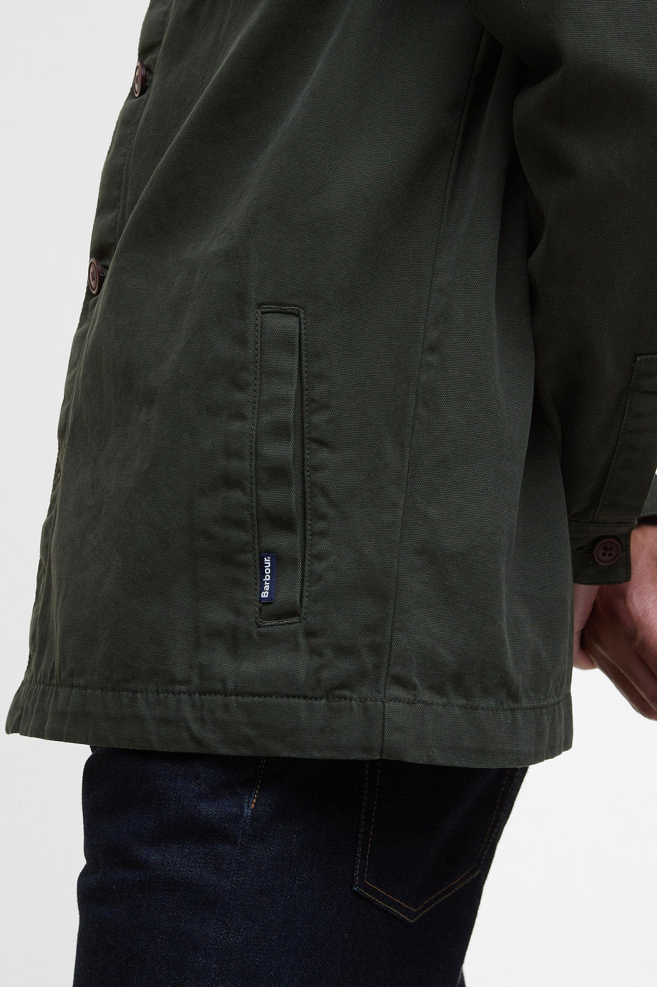 BARBOUR WASHED COTTON OVERSHIRT